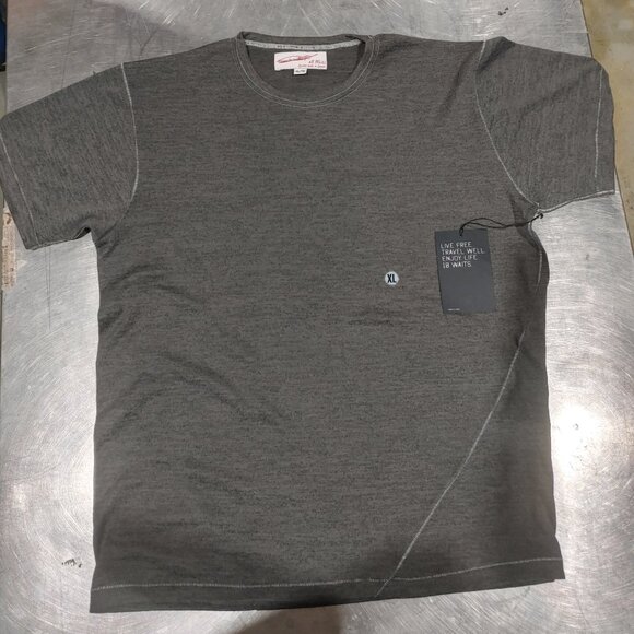 Brand New 18 Waits Soft Charcoal Signature T-Shirt Size XL - Picture 1 of 3